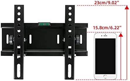 SAWQF Univerzális 25 kg, Állítható Dőlésszög Tv Fali Konzol lcd Tv Keret Támogatás 15° Tilt a 14-32 Inch LCD Led Monitor 55lbs