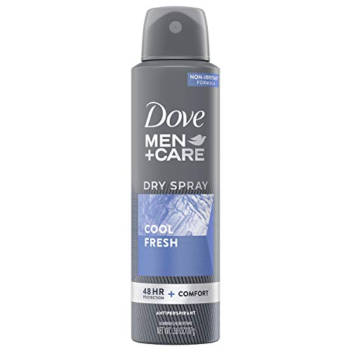 Dove Men+Care Száraz Spray Dezodor 48 órás, az izzads védelem Hűvös, Friss Száraz Spray Dezodor férfiaknak megfogalmazott, E-vitamin