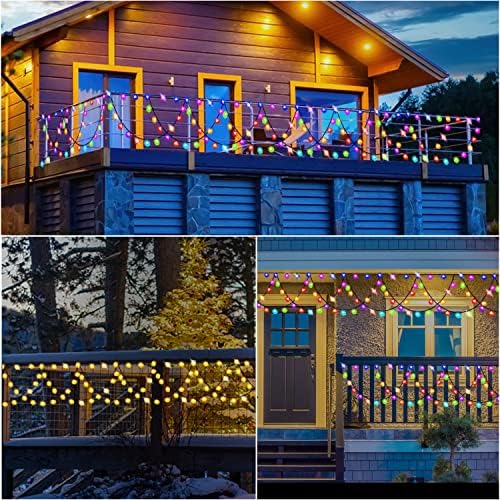 DANLI Karácsonyi Díszek 380 LED Karácsonyi Fények 8 Módok Fél-Kerek Extenable String Lámpák, Karácsony, Új Év Terasz, Udvar, Fedett Kültéri