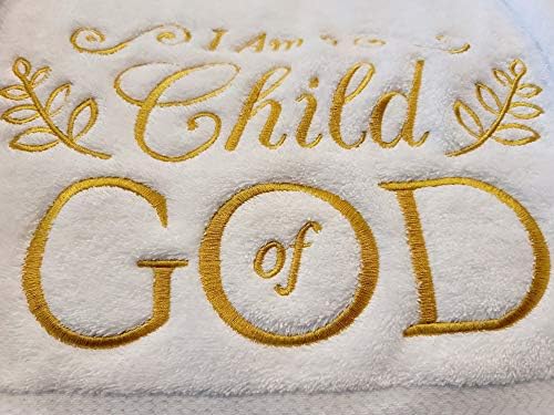 Keresztelés Ajándékok Fiúknak Lányoknak Bébi Keresztelő Katolikus LDS Keresztény Evangélikus én Isten Gyermeke Vagyok, Hímzett