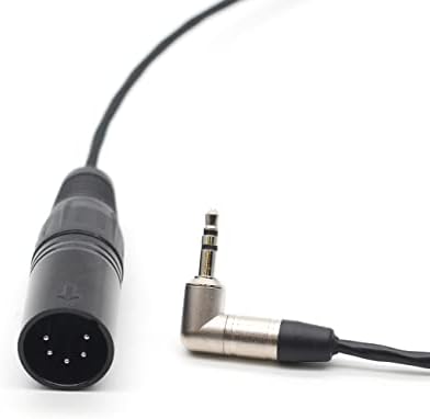 SZJELEN XLR 5pin Férfi 3.5 mm-es Audio Kábel Arri Alexa XT Audio Vonal (50CM)