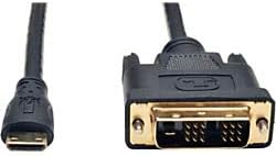 Tripp Lite HDMI-DVI Kábel, Digitális Monitor Adapter Kábel (HDMI-DVI-D, M/M) 50-ft.(P566-050),Fekete