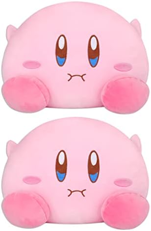 Roffatide Anime Kirby Autó Nyak Párna 2 Db Plüss Auto Fej-Nyak Többi Párna Székek, Recliners, Vezetői Székek