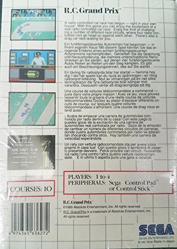 R. c. Grand Prix - Sega Master System