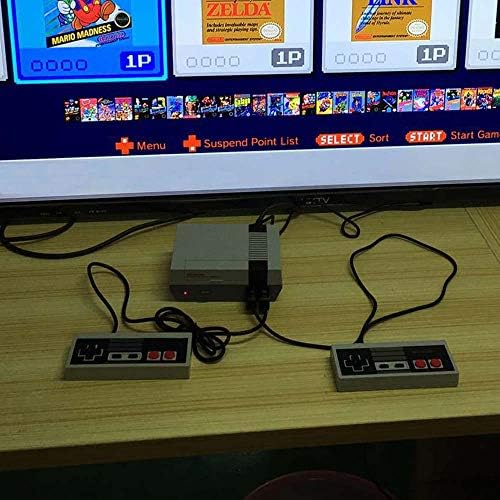 Genleas 2 Csomag Game Pad Controller Retro Játék Joystick 2 Pack 3 Méteres Hosszabbító Kábel Cserélje ki a Nintendo Mini