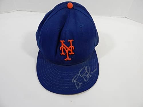1997-98 New York Mets Brian Bohanon 46 Játék Használt, Kék Sapka 7.375 DP22708 - Játék Használt MLB Kalapok