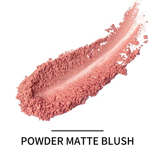 Boobeen Powder Blush Matt Blush, Erősen Pigmentált Szépség Cream Blush Palettát hozzon Létre Egy Természetes Kipirult Arcát Nézd, Gazdag