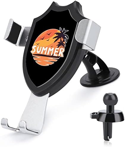 Nyári Palm Napkelte Autó Belső Telefon Mount Levegő Vent Clip mobiltelefon Jogosultja Állítható Okostelefon