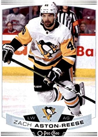 2019-20 O-Pee-Chee 167 Zach Aston-Reese Pittsburgh Penguins NHL Jégkorong Trading Card
