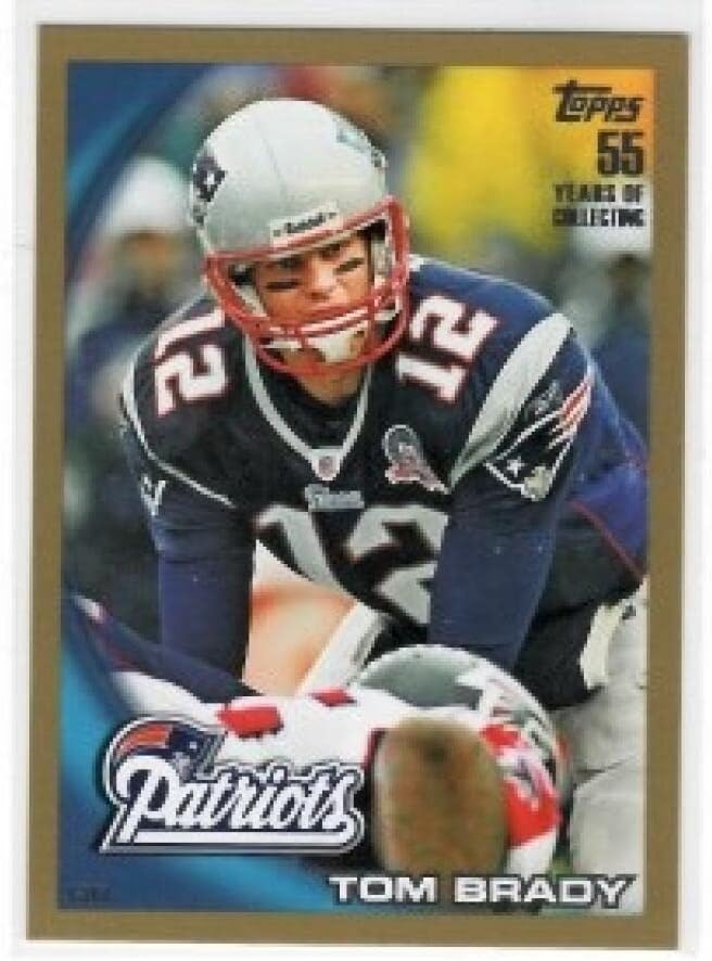 2010 Topps 30 Tom Brady, a New England Patriots az NFL Labdarúgó-Kártya NM-MT