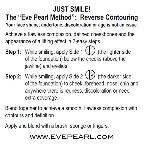 EVE PEARL HD Kettős Alapítvány Teljes Lefedettség Tartós, Mindennapi, Hogy Fel Nem Zsíros Könnyű Textúra E-Vitamin Bőrápoló (Fair)