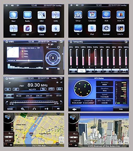 7 Hüvelykes Képernyő Autó GPS Navigációs a GMC Yukon Tahoe Acadia Chevrolet 2007-2012-Es Sztereó DVD-Lejátszó, Videó, Rádió Audio Bluetooth