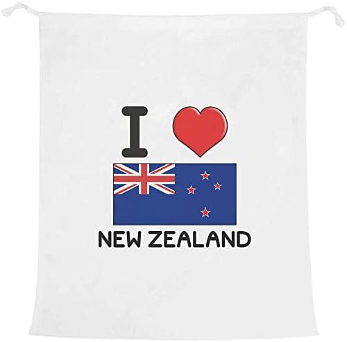 Azeeda 'Szeretem, Új-Zéland' Mosoda/Mosógép/Tároló Táska (LB00021743)