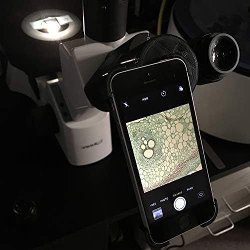 LaBOT Mikroszkóp iPhone Kamera Adapter (Az egyetlen, Lencse Nélkül) (iPhone Xs Max, Szürke)