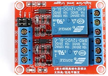 HIFASI 12V 1 2 4 8 Csatorna Relé Modul Testület Pajzs Optocoupler Út Magas, illetve Alacsony Szintű Trigger Relé az Arduino (Méret