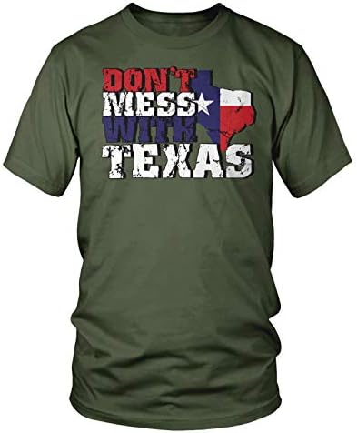 Amdesco Férfi Ne Szórakozz Texas Póló