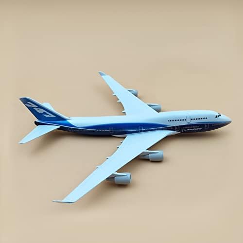 MOOKEENONE 16cm Prototípus B747 Repülőgép Modell Szimuláció Légi jármű Repülési Modell Modell Készletek Gyűjtemény, valamint Ajándék