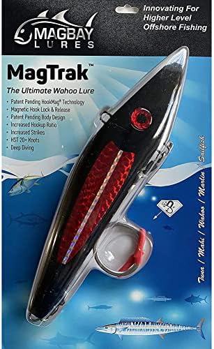 MagBay Csalik MagTrak 10 nagysebességű Wahoo Csalogatni a Szabadalmaztatott Technológia HookMag
