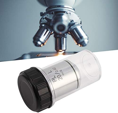 Jingyig Végtelen Objektív, Kiegészítő Objektív Mikroszkóp Objektív kopásálló, Tartós 20X Objektív Biológiai Kutatás Kültéri