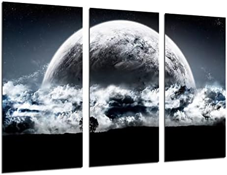 Modern Fényképészeti Kép Teljes Hold, Csillag, Csillagkép, a Természet, földanya, 97 x 62 cm, Ref 27406