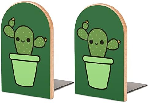 Aranyos Kaktusz Zöld Füves Könyv Véget ér a Polcok Fából készült Könyv Állni Könyvet tartó Könyvtár az Iskola Office Home Tanulmány