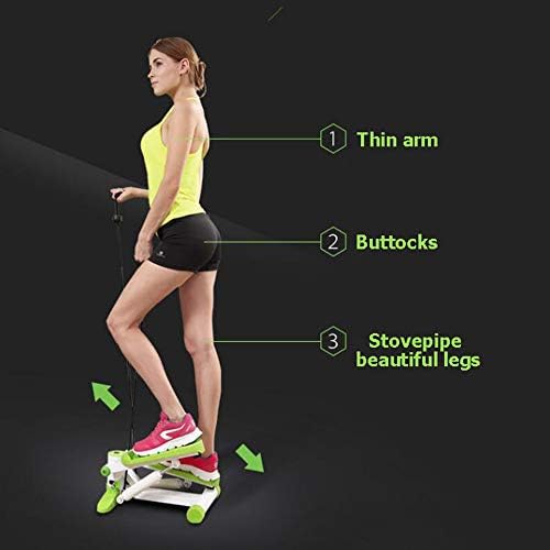 JUCAI Mini Stepper, Fitness Lépcső Léptető Háztartási Hidraulikus Néma Léptető W/LCD Monitor, Hordozható Hegymászó Edzés a Fitness Sport