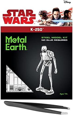 Fém Föld Star Wars K-2SO 3D-s, Fém Modell Kit Csomag Csipesz Fascinations