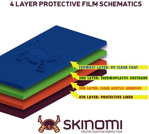 Skinomi képernyővédő fólia Kompatibilis ZTE Felség (Z796C) Tiszta TechSkin TPU Anti-Buborék HD Film