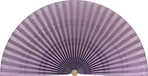 Dekoratív Fan - Levendula Csíkos Minta (Levendula) (20.5 H x 40W x 2D)