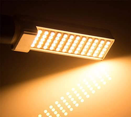 G24Q-1 LED Izzó 5W Tripla Cső Mini Kukorica Lámpa 50W Halogén Izzó Cseréje 4 Bi-pin Alap a Konyha Világos Étkező Csillárok Medál Lámpa 3000K