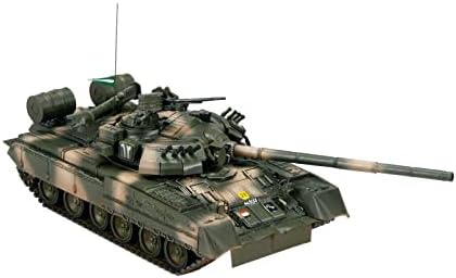 FMOCHANGMDP Tank 3D Puzzle Műanyag modelleket, 1/35 Skála orosz T-80UD MBT Korai Modell, Felnőtt Játékok, Ajándék, 8 x 4Inchs