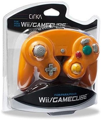 CirKa Vezetékes Vezérlő GameCube/ Wii (Narancssárga)