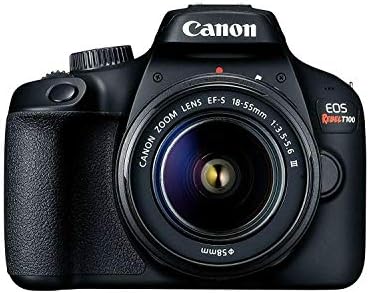 Canon EOS Rebel T100 / 4000D DSLR Fényképezőgép (w/ 18-55 III.)