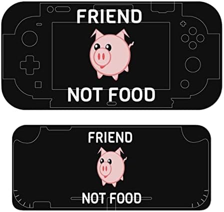 Disznó Barátom Nem Étel, Vegetáriánus Matrica Matricák Borító Bőr Védő Előlap a Nintendo Kapcsoló