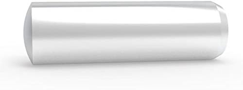 FixtureDisplays® Standard Tipli Pin - Metrikus M12 X 80 Sima Ötvözött Acél +0.007, hogy +0.012 mm Tűréssel Enyhén Olajozott 50074-10PK-NPF