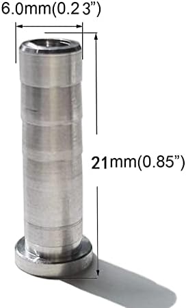 12 Pack Íjászat Nyíl Alumínium Betétekkel ID 6.0 mm / 6.2 mm / 7,6 mm Szén-Nyilak, Számszeríj Nyílvessző Tippek Lapkák Alkalmas