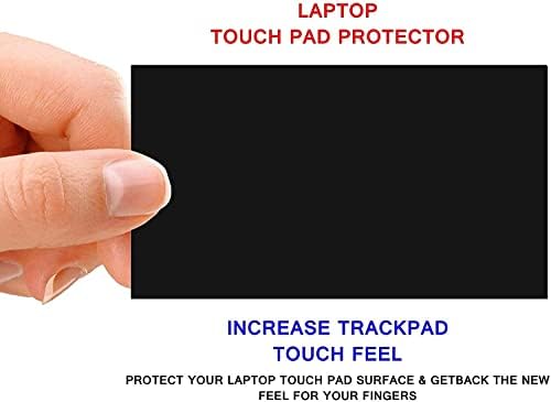 (2 Db) Ecomaholics Prémium Trackpad Védő Acer Aspire 3 (A315-3351) 15.6 hüvelykes Laptop, Fekete Touch pad Fedezze Anti Karcolás Anti