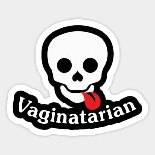 Matrica Csók Vágott, Vaginatarian Matrica, Vinyl Matrica, Vicces Matrica, Ajándék Matrica