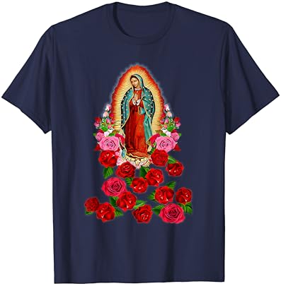 Anyja, Mary Our Lady Of Guadalupe Katolikus Szent Keresztény Póló