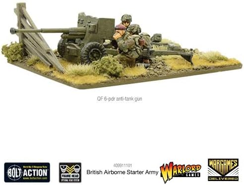 Háborús Játékok Szállított Csavar Akció Miniatúrák - Brit Ejtőernyős Induló Készlet. 28mm második VILÁGHÁBORÚ Miniatűr Modellek Hadsereg