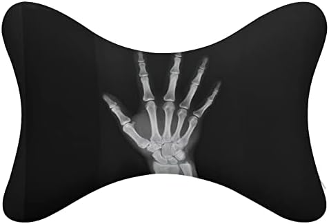 X-Ray Egészségügyi Kar Orvosok Gyógyszer Csont Autós nyakpárna 2 Csont Alakú Auto Fejtámla Párna Párna Utazási Autó Haza Dekoratív