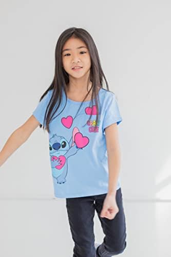 Disney Minnie Egér Karácsonyi Lidércnyomás-Micimackó Lilo & Stitch Sally Nulla Girls T-Shirt Kisgyerek, Nagy Gyerek