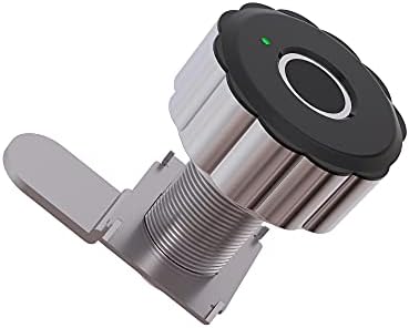 LHLLHL Kulcsnélküli Mini Ujjlenyomat-Kabinet Biometrikus Zár Elektromos Zár 20 Felhasználók Szekrény Fiókjában a Páncélszekrényt