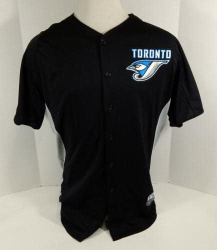 2011 Toronto Blue Jays 67 Játék Kibocsátott Fekete Jersey gyakorlást ST 46 124 - Játék Használt MLB Mezek