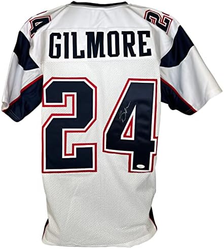 Stephon Gilmore dedikált, aláírt jersey New England Patriots SZÖVETSÉG