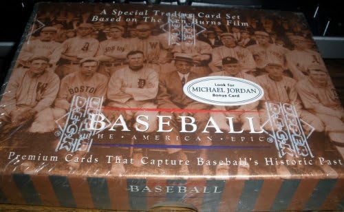 A Baseball Az Amerikai Epic - 81 Felső Szint Történelmi Baseball Kártya Beállítása