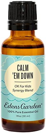Edens Kert nyugtasd meg Őket, hogy OK for Kids illóolaj Szinergia Keverék, Tiszta Terápiás Minőségű (Hígítatlan Természetes/Homeopátiás