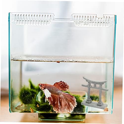 Cabilock Kert Micro Táj Kínai Dekoráció Japán lakberendezés Szobrok lakberendezés Mini Ház Dísze Gyík Tartály Tartozékok akvárium