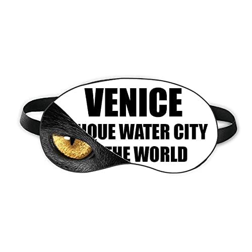Velence Egyedi Víz Város Szeme Fejét Többi Sötét Kozmetikus Árnyékba Borító