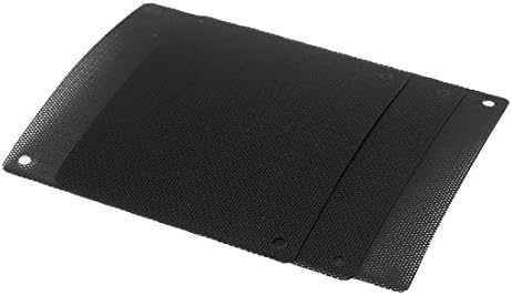 Új Lon0167 3 Db Fekete PC Ventilátor porszűrő Műanyag Por Számítógép Esetében Háló 120x120mm A Csavarokat(3 Stücke Schwarz PC Ventilátor